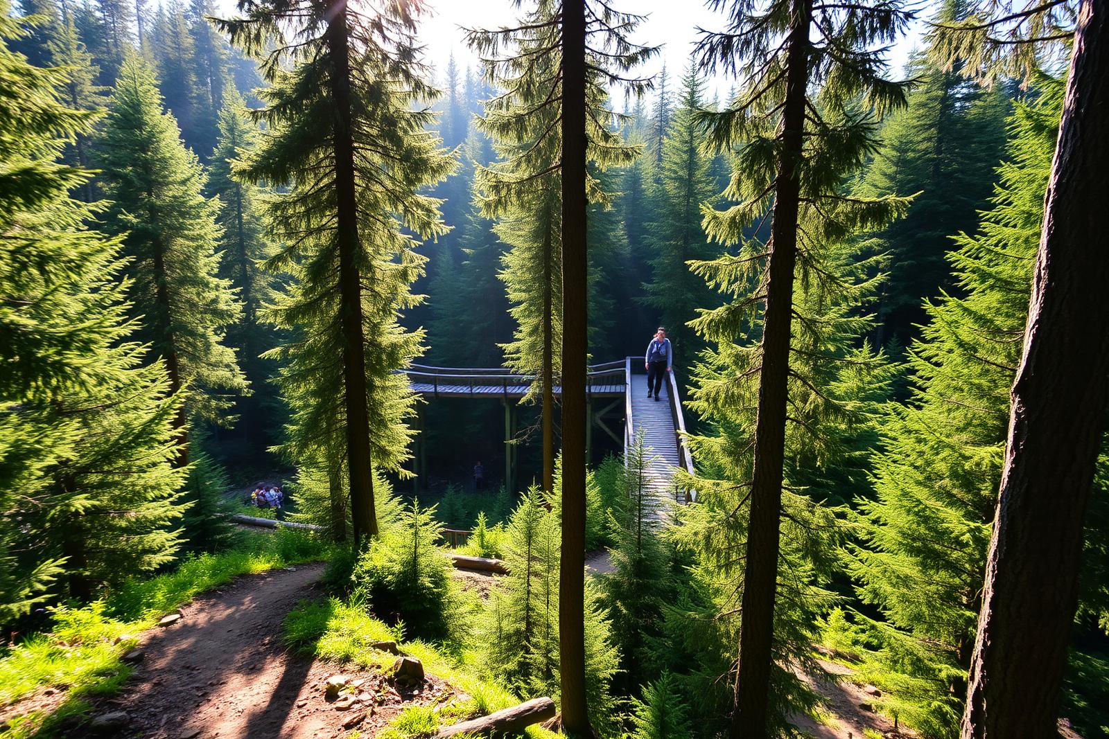 Mountainbike-Trail im Bayerischen Wald